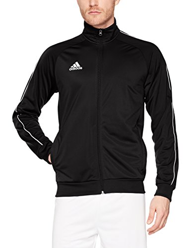 adidas Core18 PES Jkt Sport Jacket, Hombre, Negro (Black/White), XS