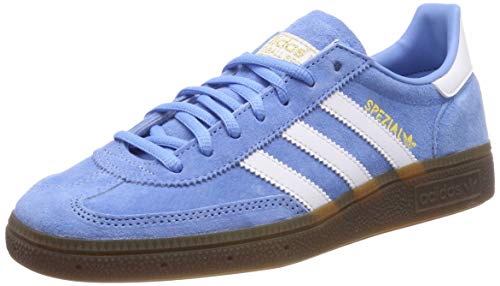 adidas Handball Spezial, Sneaker Hombre, Light Blue/Footwear White/Gum, 48 EU