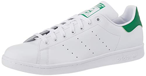 adidas Originals Stan Smith, Zapatillas Adulto, Blanco (FTWR Blanco/Core Blanco/Verde), 45 1/3 EU