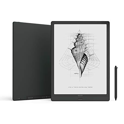 BOOX MAX Lumi 13.3&quot; E-Book Tablet Android 10.0 Luz Frontal Integrada 64GB Huella Digital OTG WiFi BT