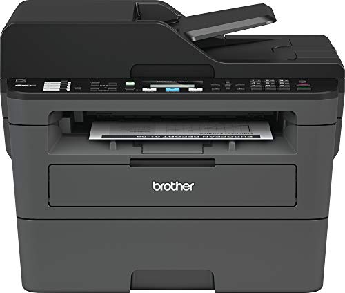Brother MFCL2710DW - Impresora multifunción láser monocromo con fax e impresión dúplex (gris)