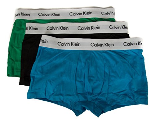 Calvin Klein Paquete de 3 Hombres Boxeador Artã­Culo CK U2664G Troncos de poca Altura (XL, Zxd Black W/White / Impulsive/White / Adri)