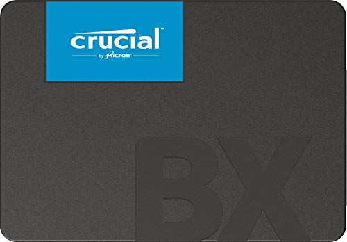 Crucial BX500 CT480BX500SSD1 (Disco Duro Sólido Interno SSD de 480 GB (3D NAND, SATA, 2,5 Pulgadas))