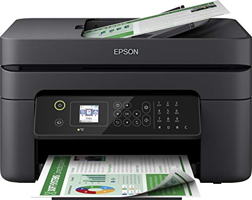 Epson WorkForce WF-2830DWF - Impresora multifunción de inyección de tinta 4 en 1, color negro
