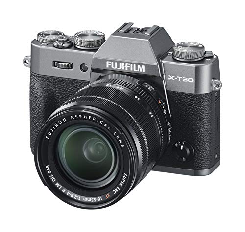 Fujifilm X-T30, Kit cámara con Objetivo Intercambiable XF18-55/2.8-4, Color Antracita
