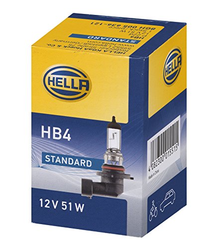 HELLA 8GH 005 636-121 Lámpara - HB4 - Standard - 12V/51W - P22d - caja - Cant.: 1