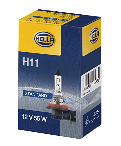 HELLA 8GH 008 358-121 Lámpara - H11 - Standard - 12V/55W - PGJ19-2 - caja - Cant.: 1