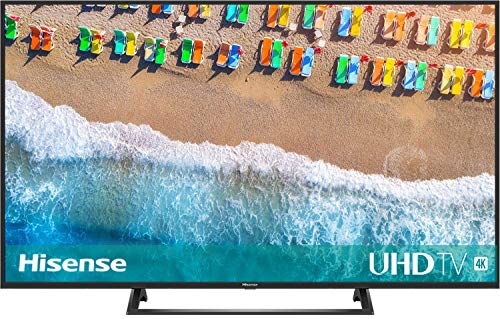 Hisense H55BE7200 - Smart TV 55' 4K Ultra HD con Alexa Integrada, Wifi, HDR, Dolby DTS, Peana Central, Procesador Quad Core, Smart TV VIDAA U 3.0 con IA, compatible con dispositivos Echo