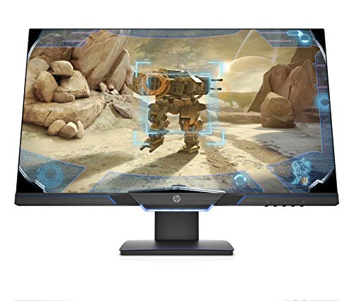 HP 27MX - Monitor (27&quot;, velocidad de 144 Hz, Tecnología AMD FreeSync, iluminación ambiental, 1920 x 1080 a 60 Hz) color negro