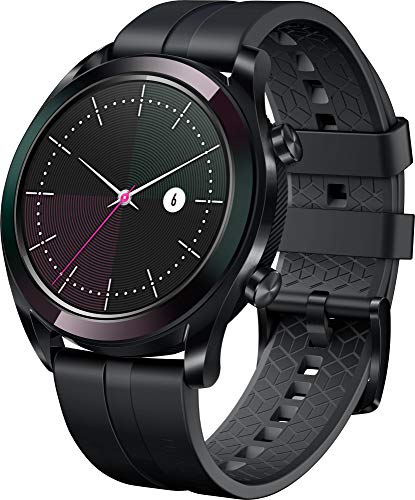 Huawei Watch GT Elegant, Smartwatch con Caja de Metal, Pantalla Táctil AMOLED de 1.2&quot;, Monitor de Ritmo Cardíaco y Sueño, GPS, Sumergible 50 M, 42 mm, Blanco