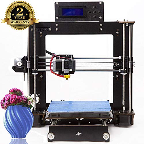 Impresora 3D A8 Prusa I3 DIY Desktop 3D Printer, Impresión rápida y de alta precisión de modelos 3D (120 mm/s), Impresora con 1.75 mm ABS/PLA (Impresora 3D A8)-Colorfish (I3) (multicolor)