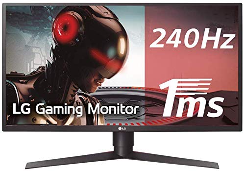 LG 27GK750F-B - Monitor Gaming FHD de 68,6 cm (con Panel TN (1920 x 1080 píxeles, 16:9, 1 ms con MBR, 240Hz, FreeSync, 400 cd/m², 1000:1, NTSC &gt;72%, DP x1, HDMI x2, USB-A 3.0 x3) color negro)