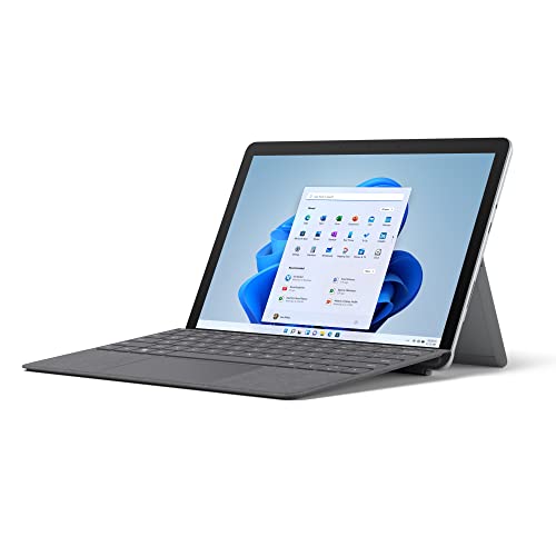 Microsoft Surface Go 3 - Portátil 2 en 1 de 10.5 pulgadas Full HD, Wifi, Intel Pentium Gold 6500Y, 8 GB RAM, 128 GB SSD, Windows 11 Home, Platino