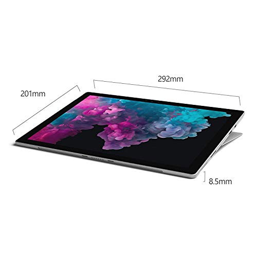 Microsoft Surface Pro 6 - Ordenador portátil 2 en 1,12.3'' (Color Plata)