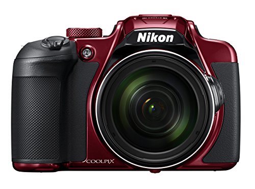 Nikon COOLPIX B700 - Cámara Digital Auto, Negro y borgoña (rojo, sin tarjeta de memoria)