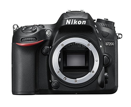 Nikon D7200 - Cámara Digital réflex de Objetivo único,Color Negro