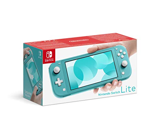 Nintendo Switch Lite - Consola color Azul Turquesa, Edición Estandar