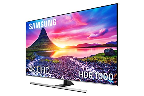 Samsung 55NU8005 - Smart TV de 55&quot; 4K UHD HDR (Pantalla Slim,Quad-Core,4 HDMI,2 USB),Color Plata (Eclipse Silver) (55 pulgadas)