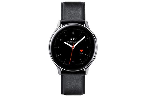 SAMSUNG Galaxy Watch Active 2 SM-R830NSSAPHE - Smartwatch de Acero, 40mm, color Plata, Bluetooth [Versión española], 40 mm
