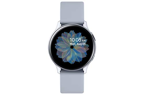 SAMSUNG Galaxy Watch Active 2 - Smartwatch de Aluminio, 40mm, Color Plata, Bluetooth [Versión española] (40 mm, BT)