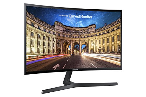 Samsung LC24F396FHU - Monitor para PC Desktop de 24'', color negro (Con base en V, 24&quot;)