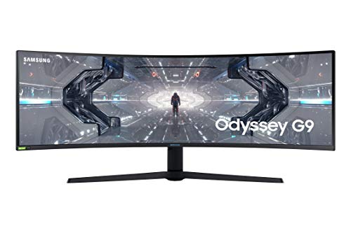 Samsung Odyssey G9 LC49G93TSSUXEN - Monitor curvo de 49'' DQHD (Blanco)
