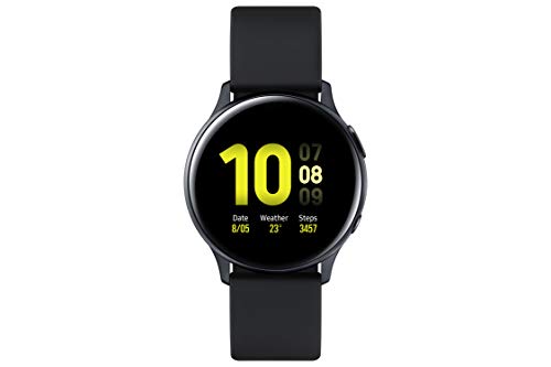 SAMSUNG SM-R830NZKAPHE Galaxy Watch Active 2 - Smartwatch de Aluminio, 40mm, Color Negro, Bluetooth [Versión española] (40 mm, BT)