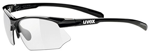 Uvex Sportstyle 802 Vario Gafas de Ciclismo, Adulto, Negro, Talla Única