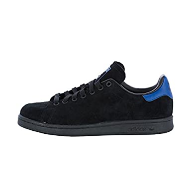 adidas Originals Stan Smith, Zapatillas Adulto, Negro Core Black Core Black Collegiate Royal, 39 1/3 EU