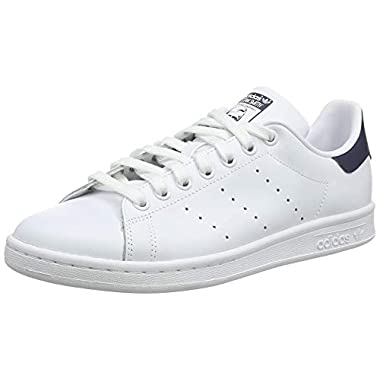 adidas Originals Stan Smith, Zapatillas Adulto, Blanco (Core White/Running White/New Navy), 49 1/3 EU