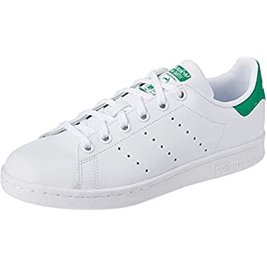 adidas Originals Stan Smith, Zapatillas, Blanco (Footwear White/Footwear White/Green 0), 37 1/3 EU