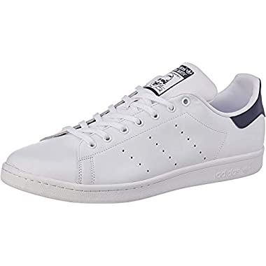 adidas Originals Stan Smith Zapatillas de Deporte adulto, Blanco (Running White/New Navy), 45 1/3 EU (10.5 UK)