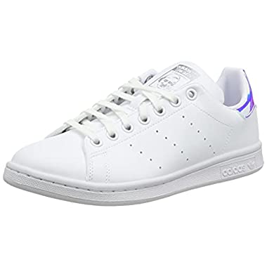 adidas Stan Smith, Sneaker, Footwear White/Footwear White/Silver Metallic, 36 EU