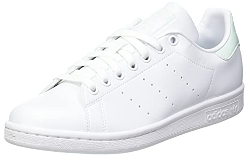 adidas Stan Smith, Sneaker Mujer, Footwear White/Dash Green/Core Black, 42 2/3 EU