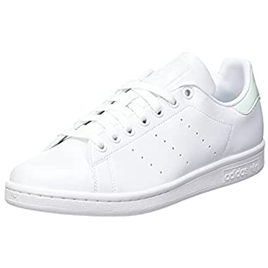 adidas Stan Smith, Sneaker Mujer, Footwear White/Dash Green/Core Black, 36 2/3 EU