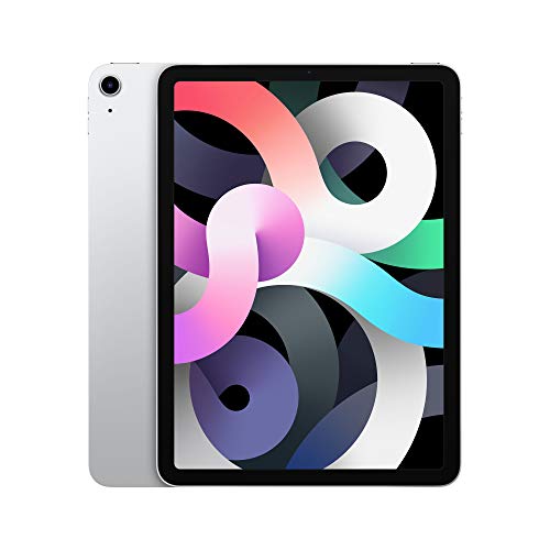 Apple iPad Air (de 10.9 pulgadas, con Wi-Fi y 64 GB) - Plata (Ultimo Modelo, 4.ª generación)