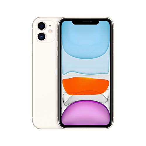 Apple iPhone 11, 64G, Blanco (Reacondicionado) (64GB, Weiß)