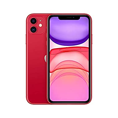 Apple iPhone 11 - Rojo, 256 GB, (Reacondicionado) (256GB)