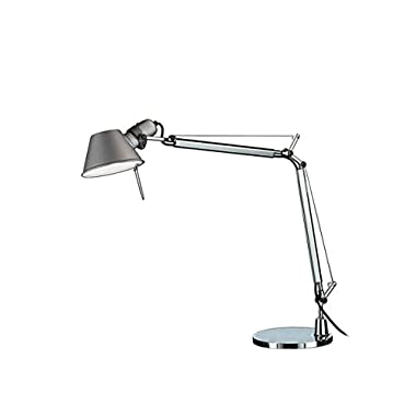 Artemide Tolomeo Mini lámpara de mesa con base de aluminio (Plateado)