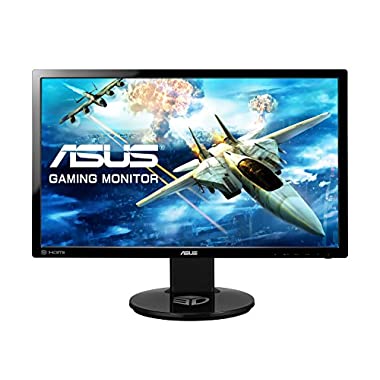 ASUS VG248QE - Monitor de Gaming de 24", color Negro (Full HD 1 ms 144 Hz, DVI, HDMI y Display port)