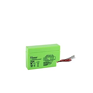 Bateria Plomo AGM 0,8Ah 12V (0.8ah12v, Verde)
