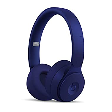 Beats Solo Pro con cancelación de Ruido - Auriculares supraaurales inalámbricos - Chip Apple H1, Bluetooth de Clase 1, 22 Horas de Sonido ininterrumpido - Azul Oscuro