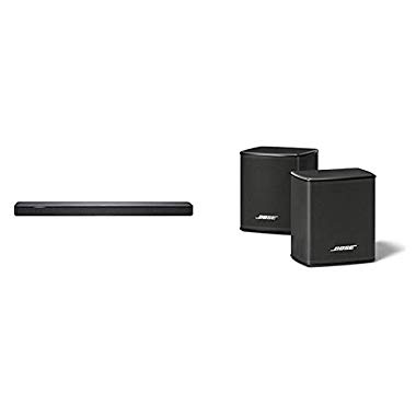 Bose - Barra de sonido 500, Bluetooth y Wifi, negro + Surround Speakers, negro