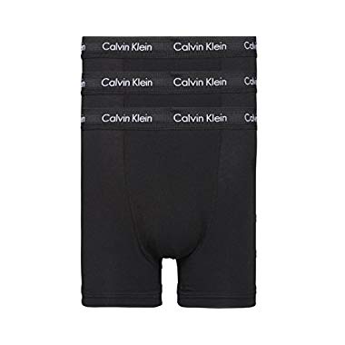 Calvin Klein Underwear U2662G-Bañador Hombre Negro Negro y Negro. L
