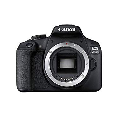 Canon EOS 2000D + EF-S 18-135mm f/3.5-5.6 IS STM Juego de cámara SLR 24,1 MP CMOS 6000 x 4000 Pixeles Negro - Cámara digital
