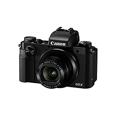 Canon PowerShot G5 X - Cámara compacta de 20.2 MP, Color Negro