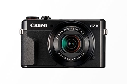 Canon PowerShot G7 X Mark II - Cámara digital compacta de 20.1 MP, color negro