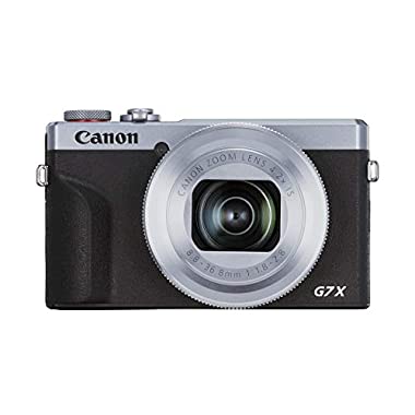 Canon Powershot G7 X Mark III 3638C002 - Cámara Digital (Plata)