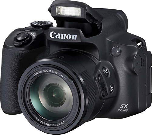 Canon PowerShot SX70 HS - Cámara Bridge de 20.3 MP (Negro)
