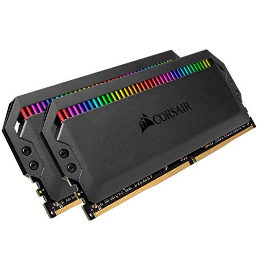 Corsair Dominator Platinum RGB Kit de Memoria 32 GB, DDR4, 3466 MHz, 288pin DIMM, 2 x 16 GB, Negro